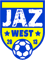 JAZ WEST Trainingsoutfit Logo