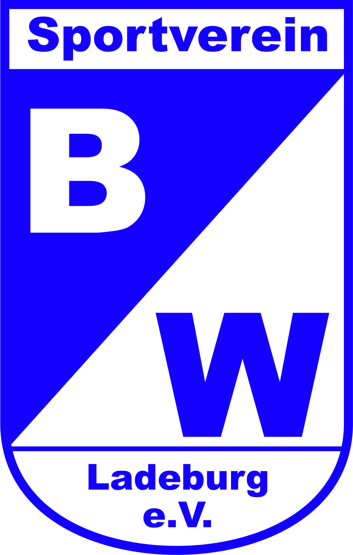 SV BLAU WEISS LADEBURG e.V. Logo